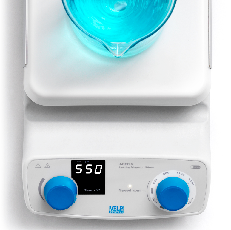 VELP AREC.X System with Probe, Rod, Clamp Isıtıcılı Manyetik Karıştırıcı  15 L / 550 °C  / 50... 1500 rpm