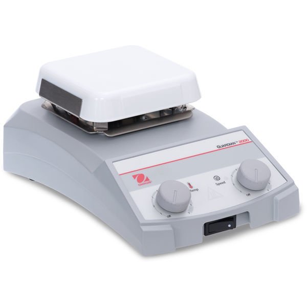 Ohaus e-G21HS04C Isıtıcılı Manyetik Karıştırıcı 80-1600 rpm / 80-500°C 15 L 10x10 cm Seramik