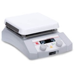 Ohaus e-G31HS07C Isıtıcılı Manyetik Karıştırıcı 80-1600 rpm / 80-500°C 15 L 18x18 cm Seramik Dijital