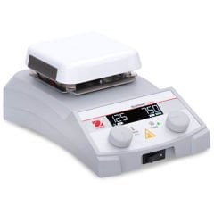 Ohaus e-G31HS04C Isıtıcılı Manyetik Karıştırıcı 80-1600 rpm / 80-500°C 15 L 10x10 cm Seramik Dijital
