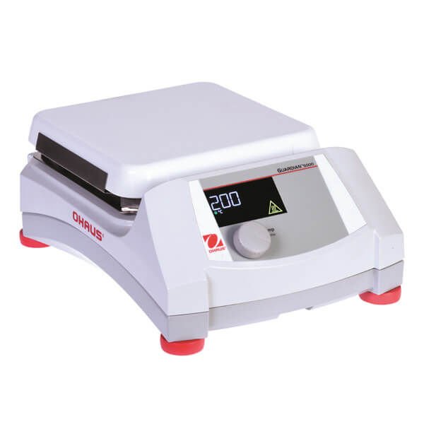 Ohaus e-G51HP07C Isıtıcı Tabla +5-500°C 15 L 17.8 x 17.8 cm Seramik Dijital