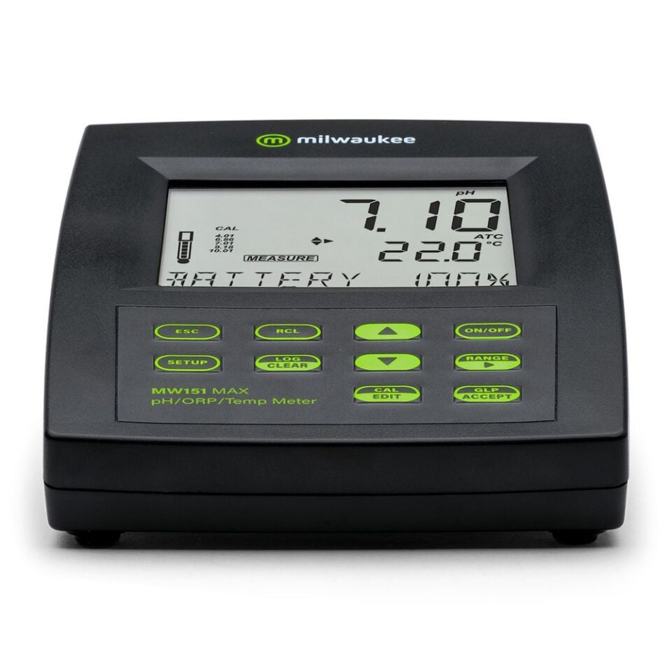 Milwaukee MW151 MAX pH Metre - Masaüstü pH ORP Ölçer - USB