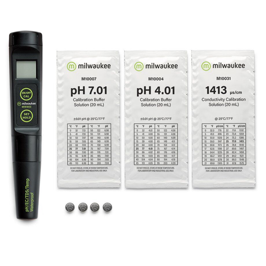 Milwaukee MW803 pH TDS İletkenlik Sıcaklık Ölçüm Cihazı IP65