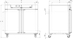 Memmert IN450 Fansız İnkübatör 449 Litre +20°C ... +80°C