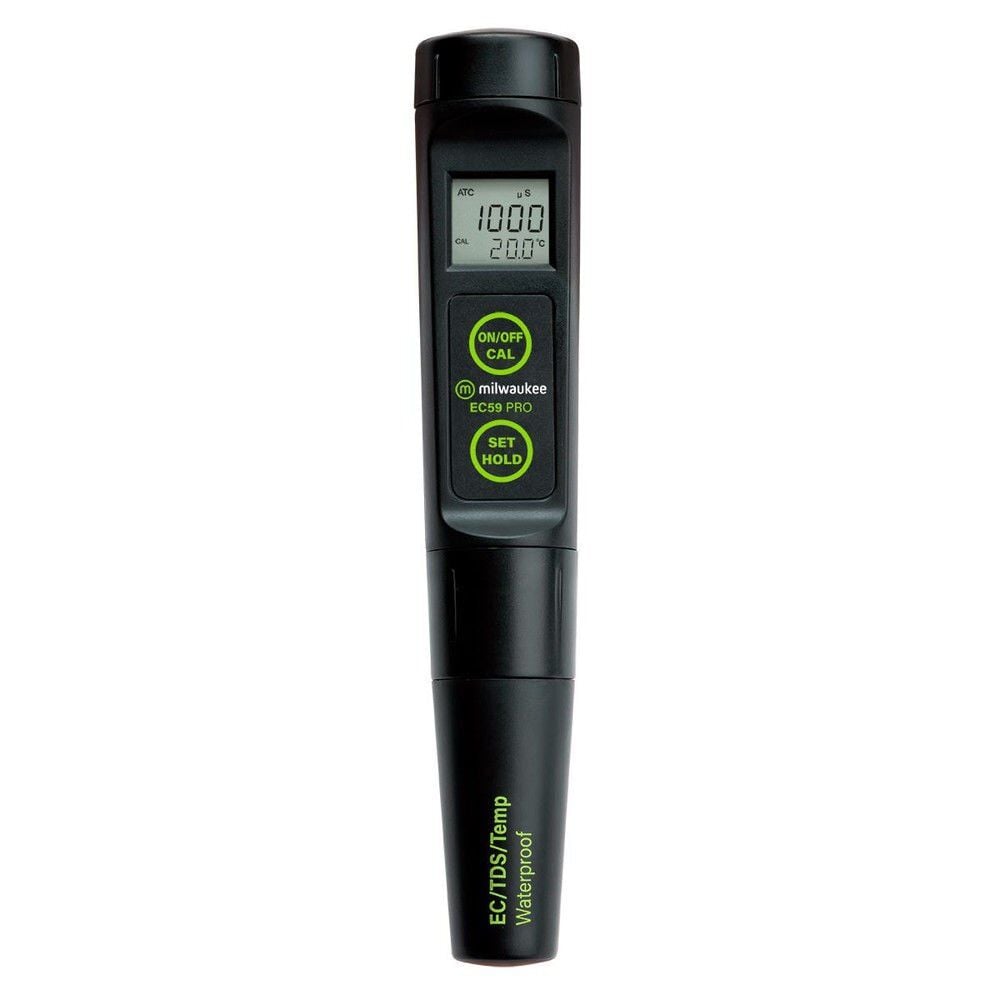 Milwaukee EC59 Değiştirilebilir Elektrotlu Su Geçirmez Sıcaklık/EC/TDS Test Cihaz