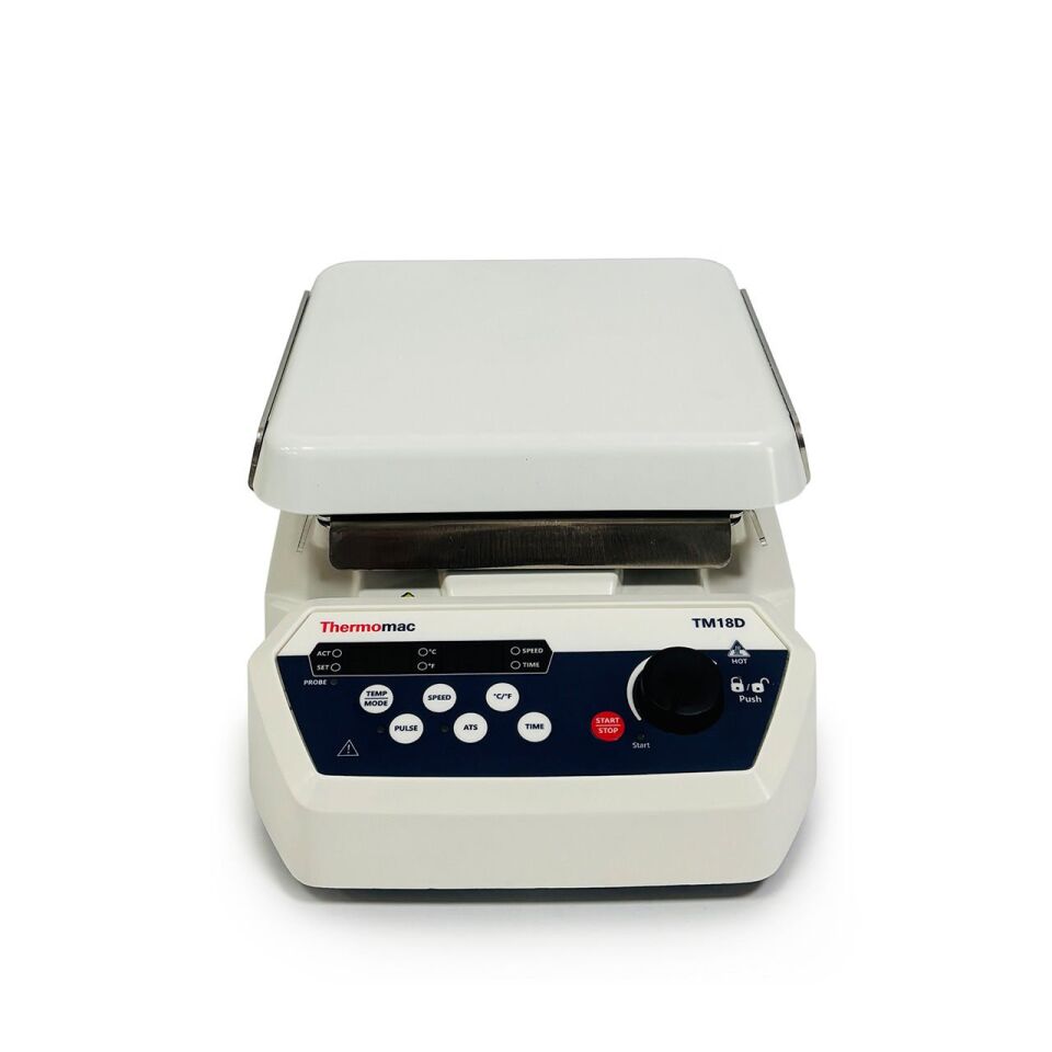 Thermomac TM18D Dijital Isıtıcılı Manyetik Karıştırıcı 20L - Digital Hot Plate Stirrer - 20 Litre Isıtıcı Tabla