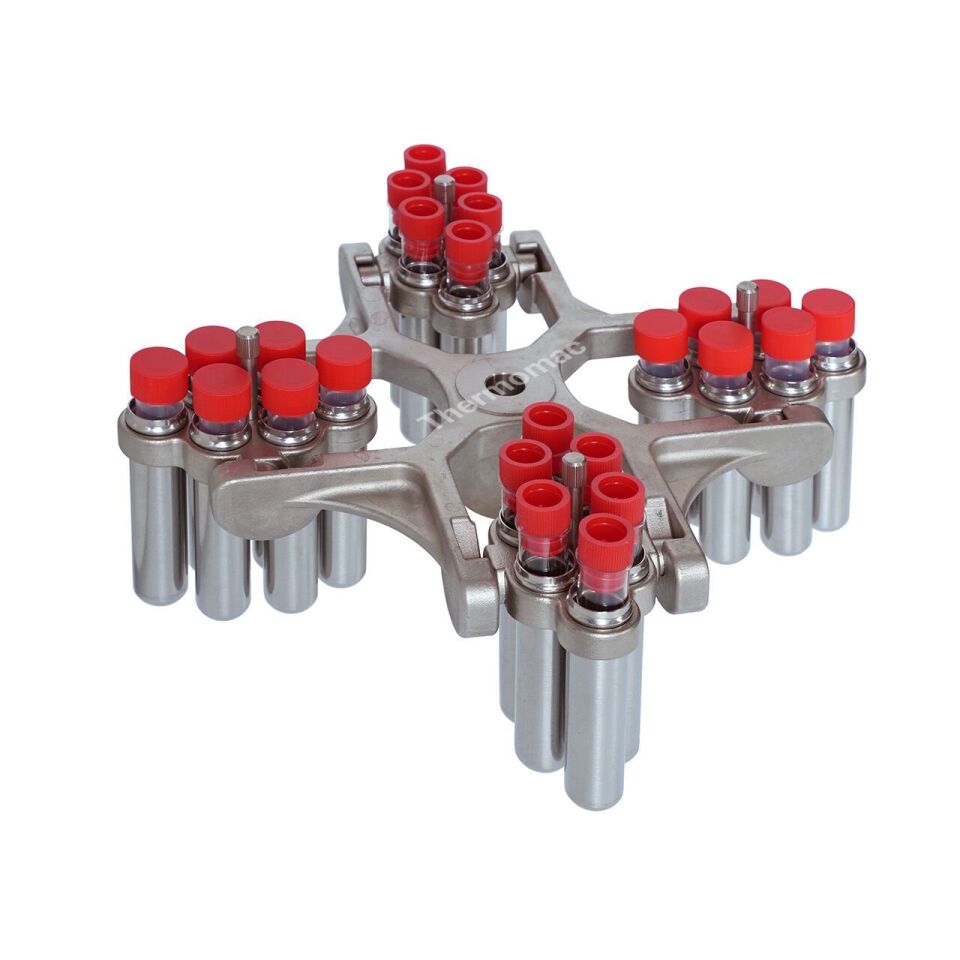 Thermomac TMS6 Max 4 x 6x7/10/15ml Salınımlı Rotor - Masaüstü Santrifüj Cihazı 6000rpm