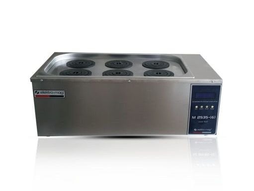 Elektromag M 2536 Su Buharı Banyosu ( Altı Gözlü )