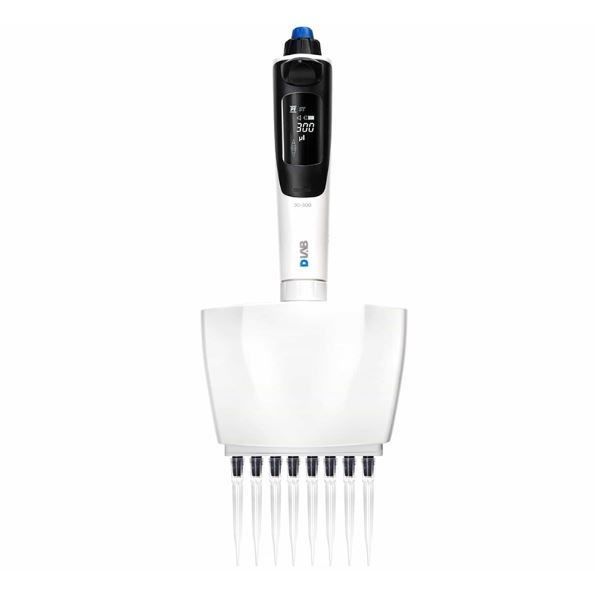 DLab 7036202002 dpette⁺ 8 Kanallı Dijital Ekran Elektronik Pipet 10-100 µl