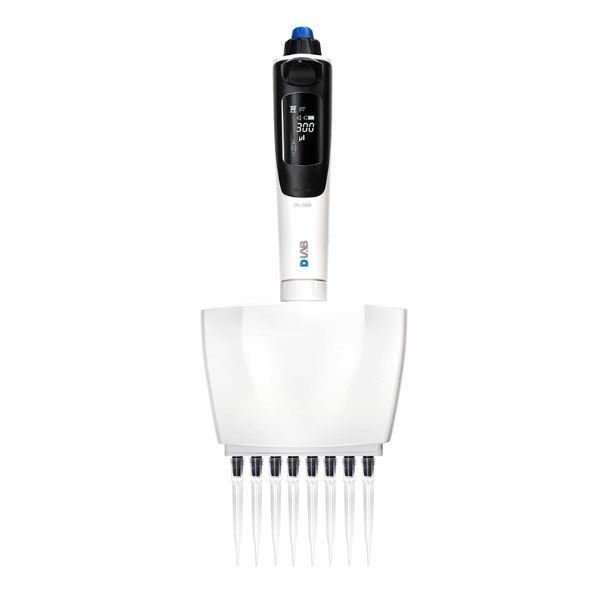 DLab 7036202003 dpette⁺ 8 Kanallı Dijital Ekran Elektronik Pipet 30-300 µl