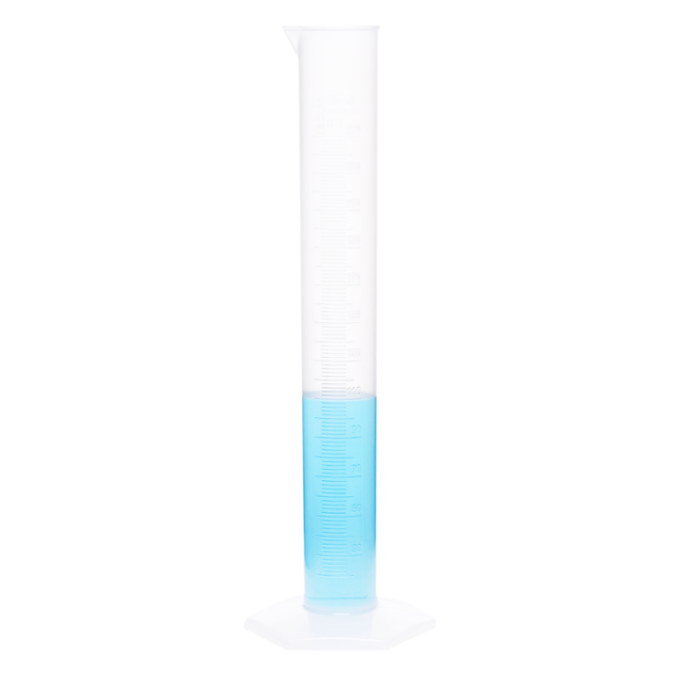 ISOLAB Mezür - Uzun From - P.P - B Kalite - Kabartma Skala - 500 ml