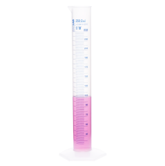 ISOLAB Mezür - Uzun From - P.P - B Kalite - Mavi Skala - 10 ml