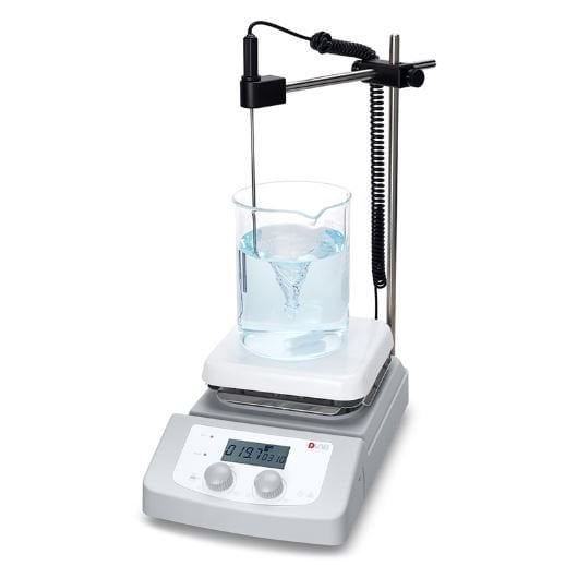 DLab HP380 Pro Set 2 Isıtıcı Tabla Hot Plate 380 ℃ 5 Litre ( Sıcaklık Sensörü ve Stand Dahildir )