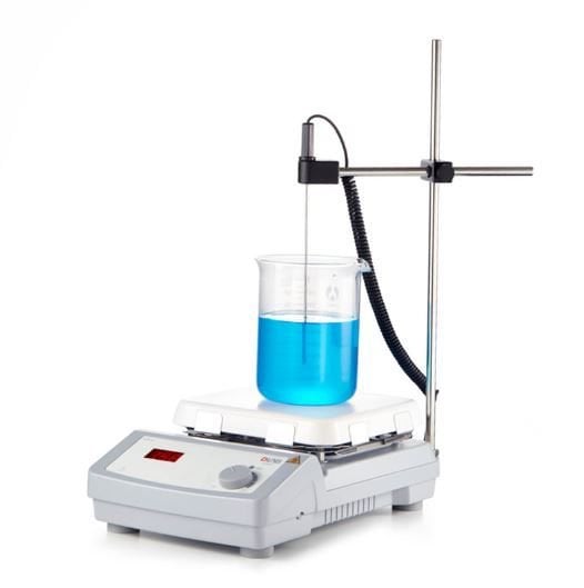 DLab HP550-S Set 2 Isıtıcı Tabla Hot Plate 550 ℃ ( Sıcaklık Sensörü ve Stand Dahildir )