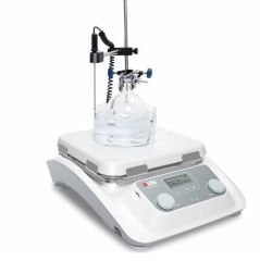 DLab MS10-H500-Pro Set 1 Isıtıcılı Manyetik Karıştırıcı 1.500 rpm 500 ℃ 30 Litre ( Sıcaklık Sensörü ve Stand Dahildir )