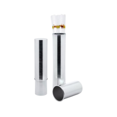 ISOLAB Pipet Kutusu - Aluminyum - 60 mm Çap - 145 / 235 mm